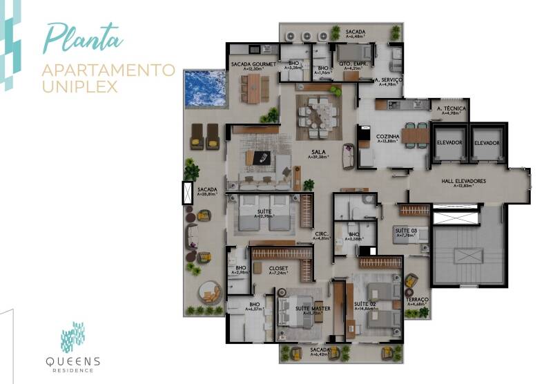 Apartamento, 3 quartos - Foto 15