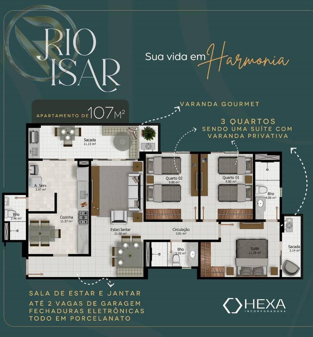 Apartamento, 2 quartos - Foto 27